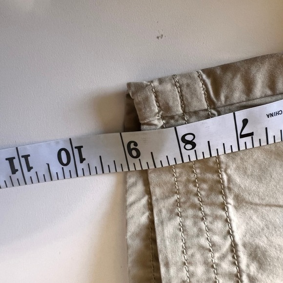 Polo Ralph Lauren Boys XL 18-20 Khaki Tan Chino Shorts Elastic Waist Cotton - Picture 4 of 9